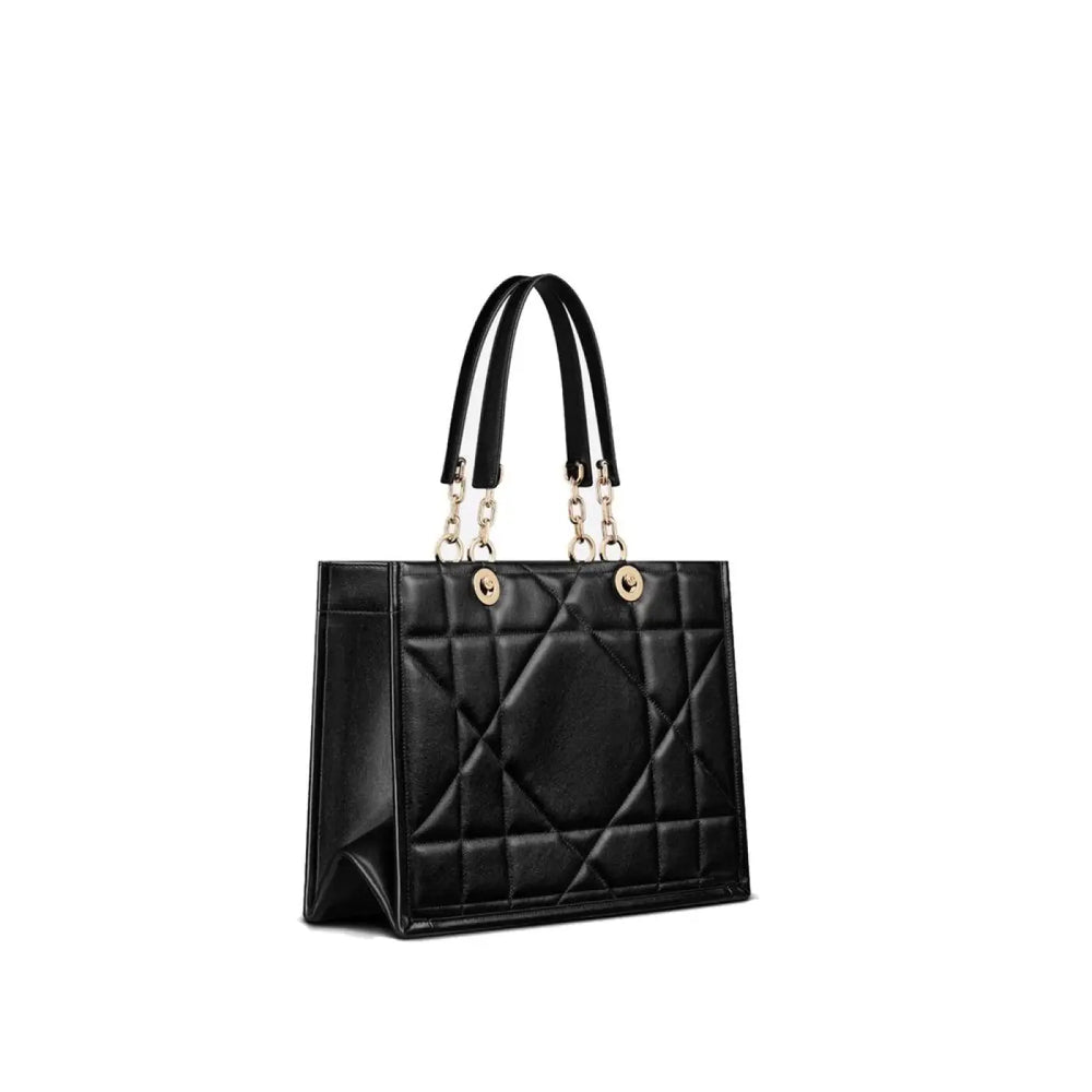 Dior - Black Leather Tote Bag