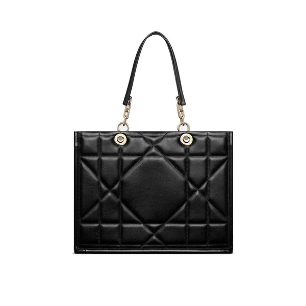 Dior - Black Leather Tote Bag