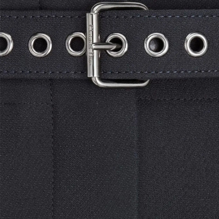 Dior Black Wool Casual Pants