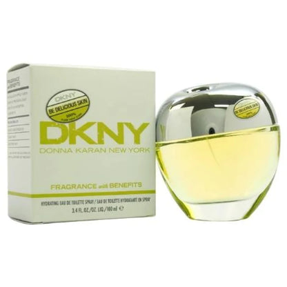 Radiant DKNY Be Delicious Skin Hydrating Eau with Apple Fusion Complex Women’s Perfume Donna Karan