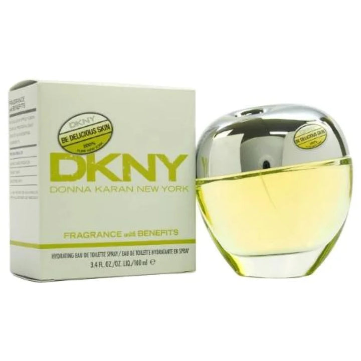 Radiant DKNY Be Delicious Skin Hydrating Eau with Apple Fusion Complex Women’s Perfume Donna Karan