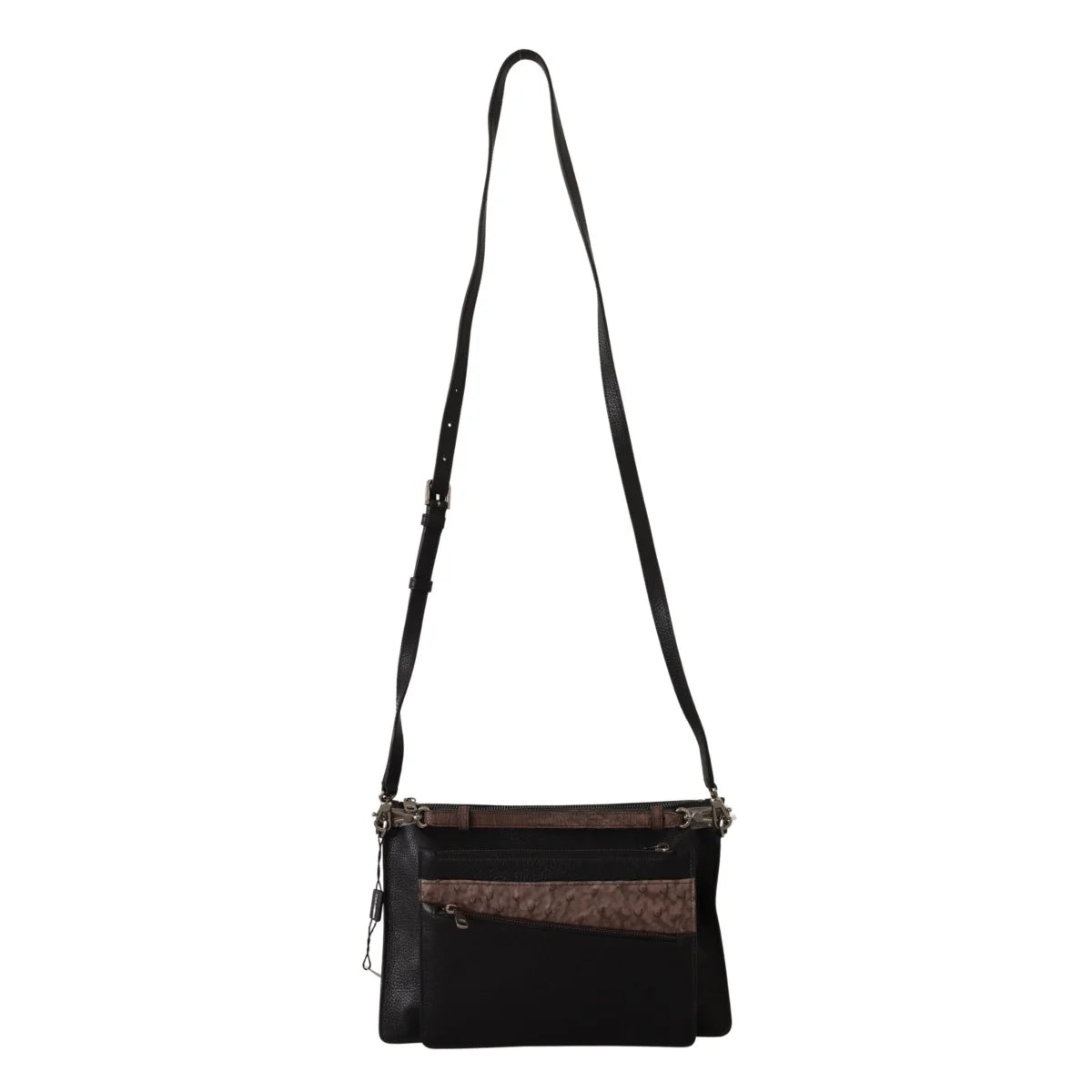 Dolce Gabbana Alta Sartoria Leather Shoulder Sling Glamour &