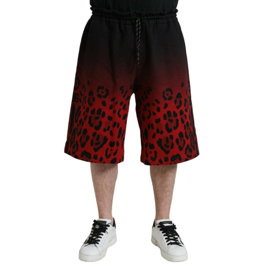 Dolce & Gabbana Animal Print Bermuda Shorts Thrill
