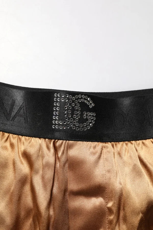 Dolce & Gabbana Beige Men Regular Boxer Eye Mask Set Underwear