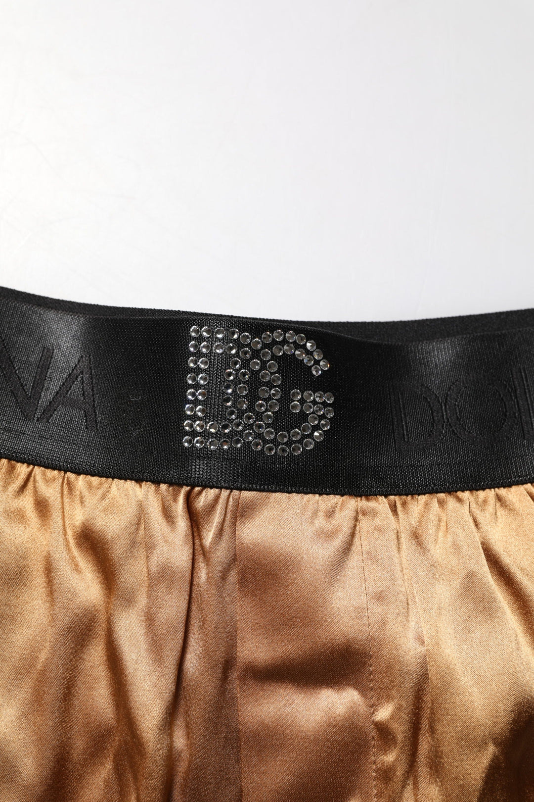 Dolce &amp; Gabbana Beige Men Regular Boxer Eye Mask Set Underwear