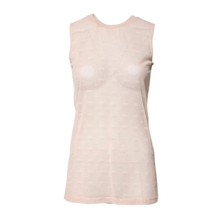 Dolce &amp; Gabbana Beige Nylon Blouse