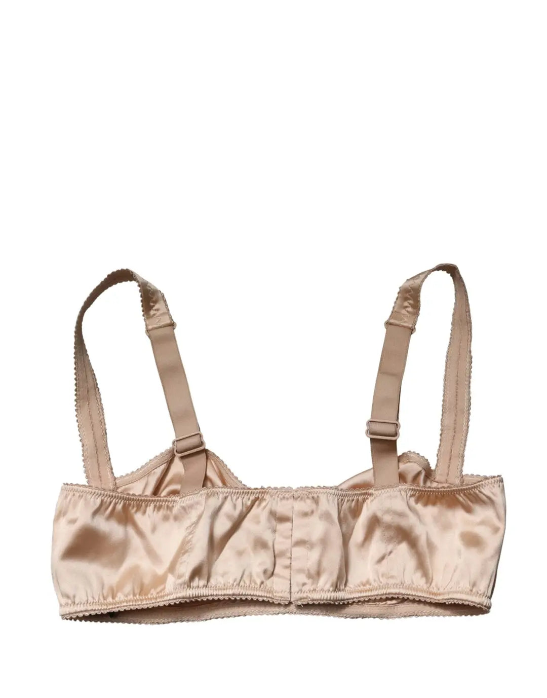 Dolce &amp; Gabbana Beige Semi-Pad Underwire Balconette Bra Underwear