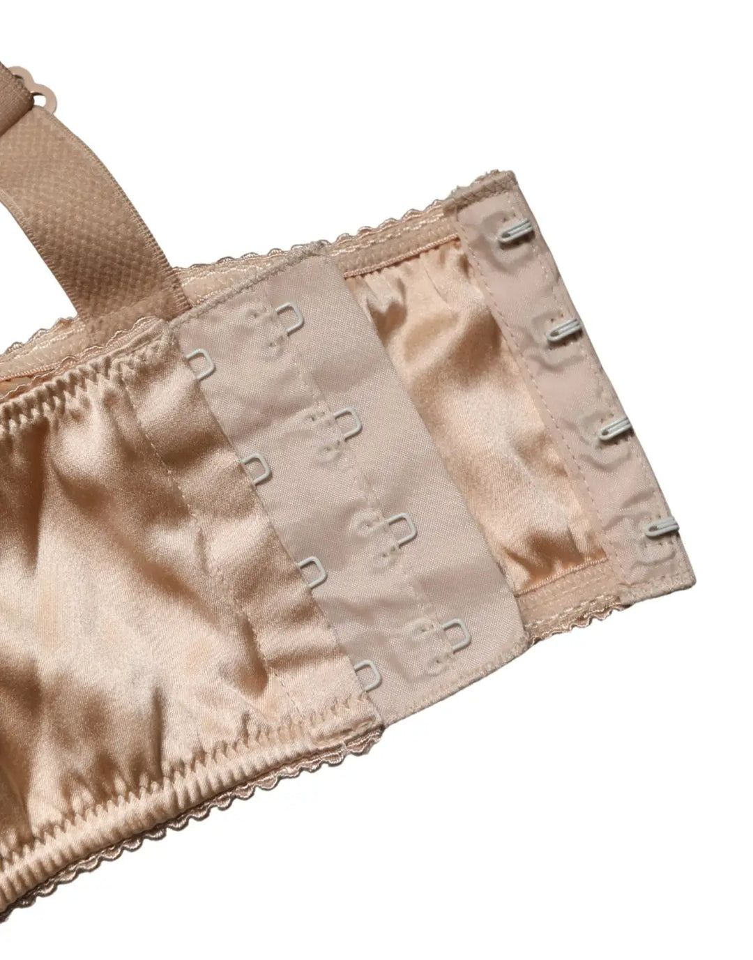 Dolce &amp; Gabbana Beige Semi-Pad Underwire Balconette Bra Underwear