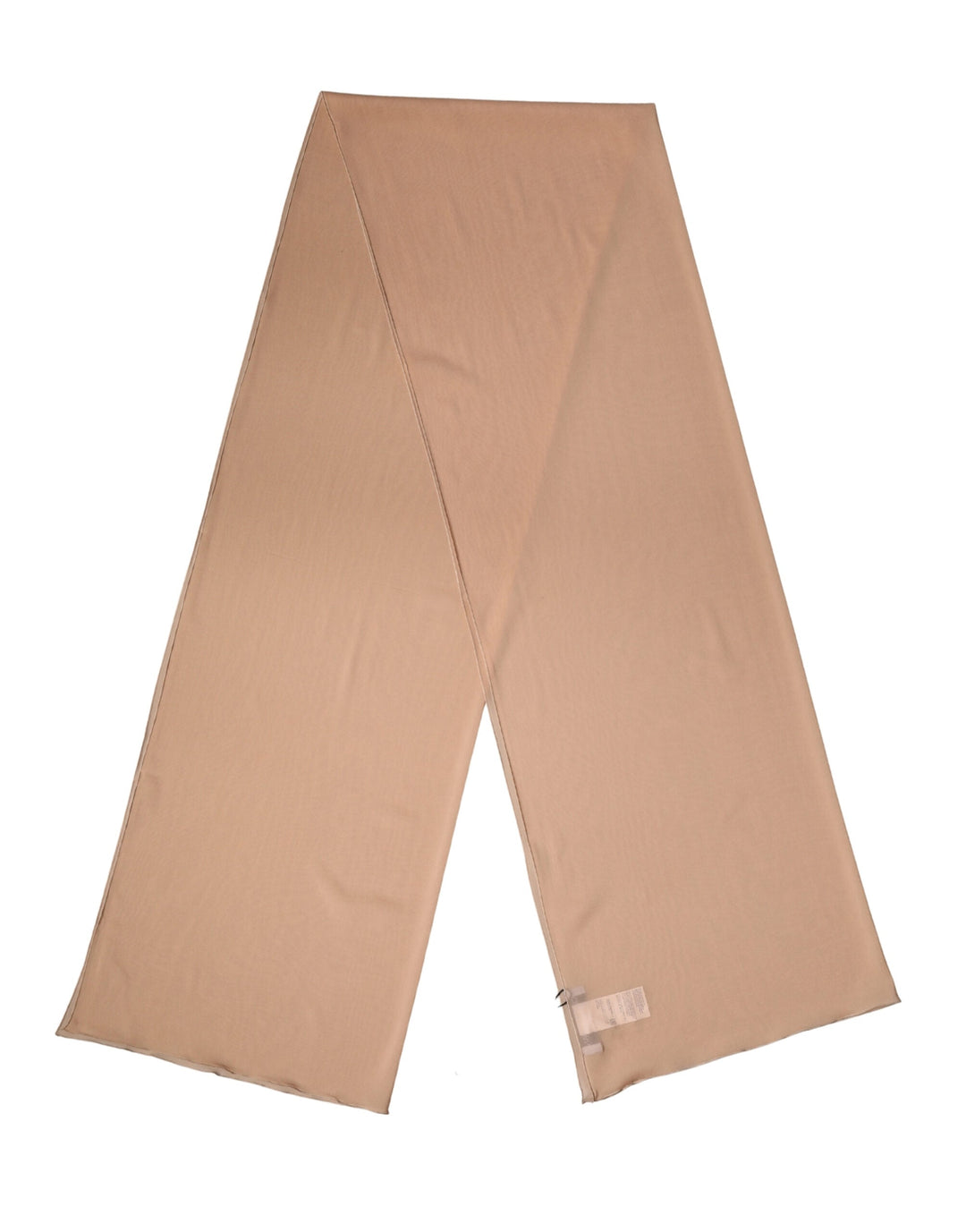 Dolce &amp; Gabbana Beige Silk Neck Wrap Shawl Women Stole 200cm x 64cm Scarf