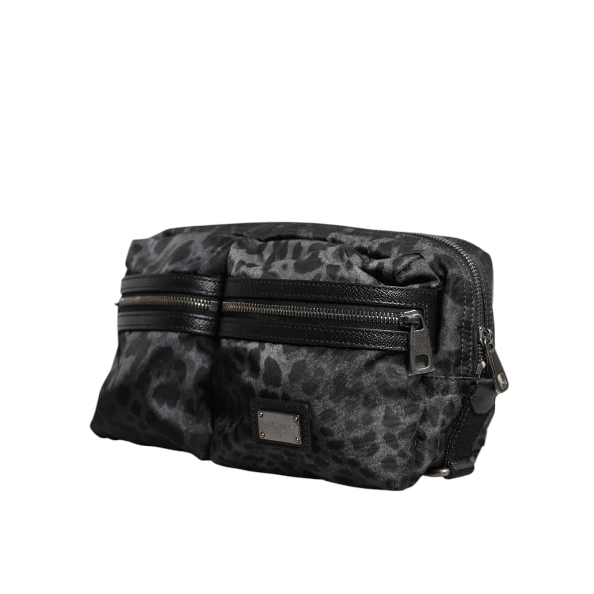 Dolce Gabbana Belt Bag Vibrant Style with Zipped Pockets &