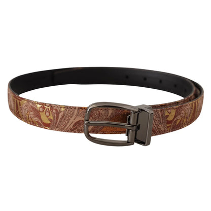 Dolce Gabbana Belt Elevates Metal Buckle Dress Game in Fashion &