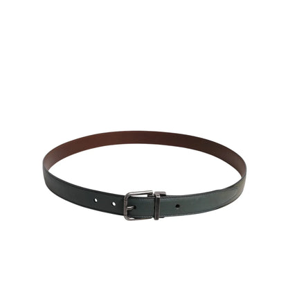 Dolce & Gabbana Belt with Eye-Catching Metal Buckle Closure