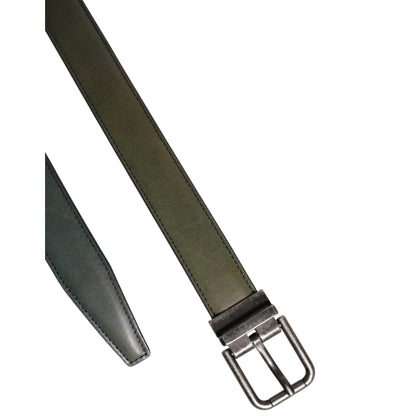 Dolce & Gabbana Belt with Eye-Catching Metal Buckle Closure