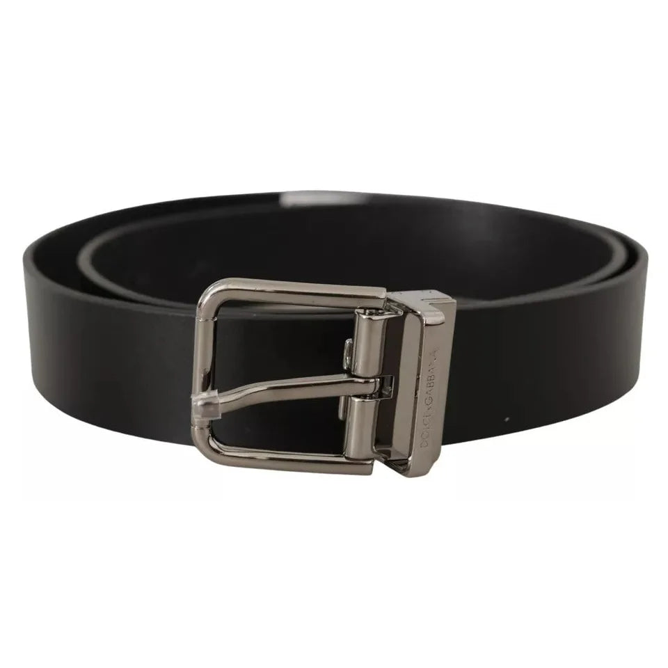 Dolce Gabbana Belt High Quality Leather with Metal Buckle Closure &