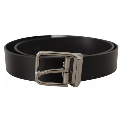 Dolce Gabbana Belt High Quality Leather with Metal Buckle Closure &
