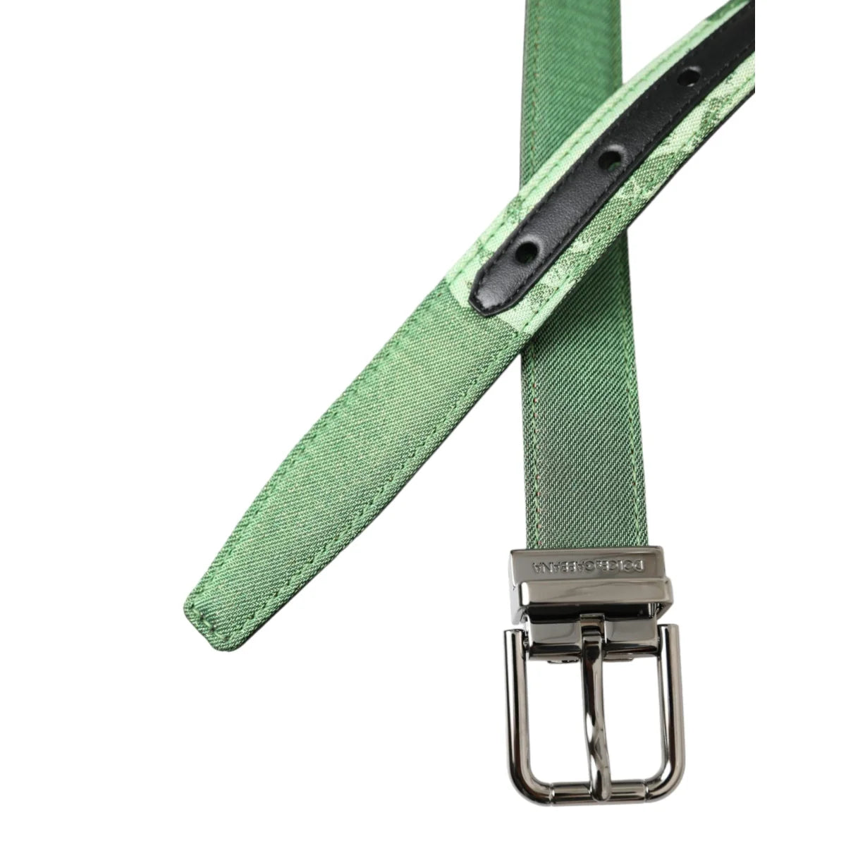 Dolce and Gabbana Belt in High-Quality Leather with Metal Buckle Closure &