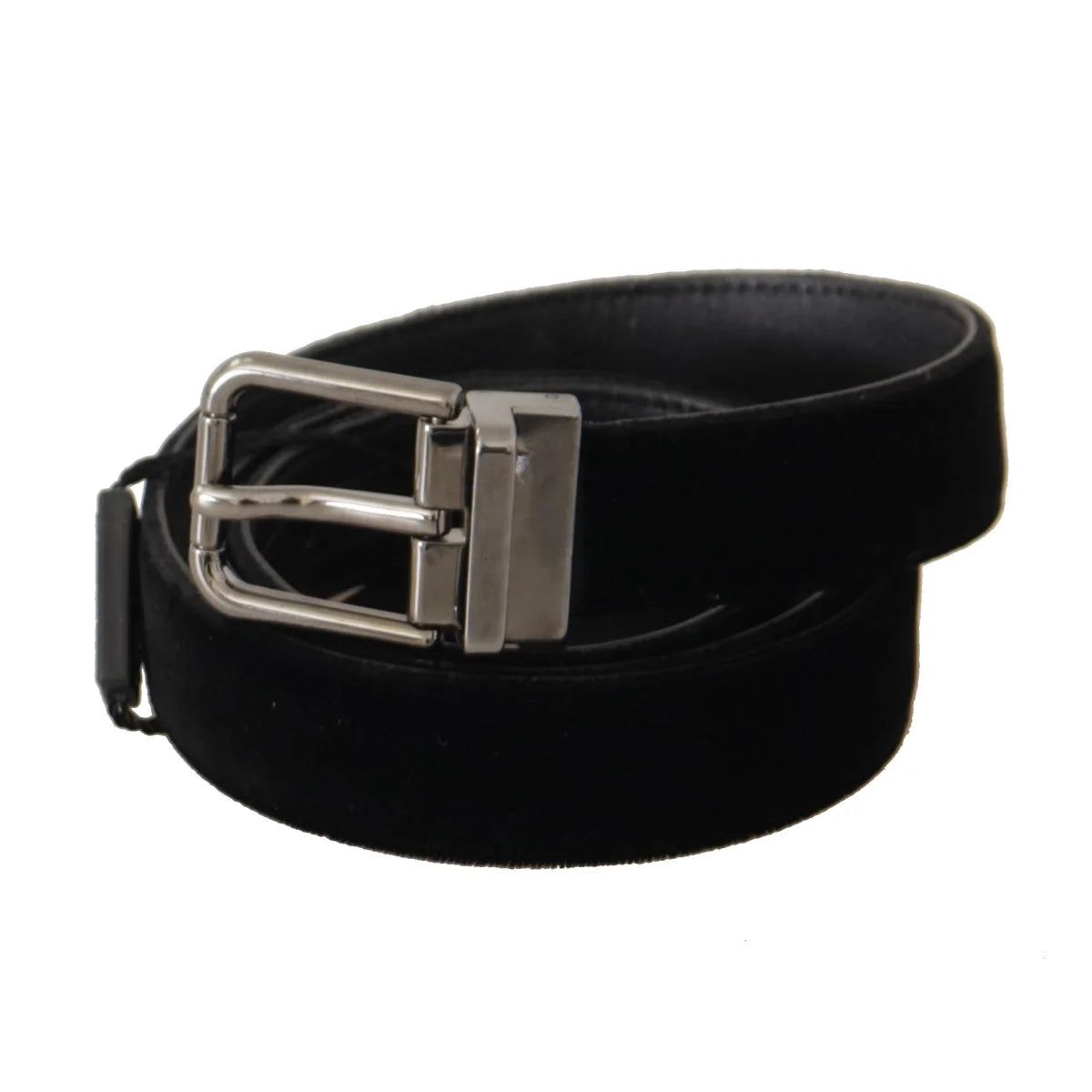 Dolce Gabbana Belt in Luxe Leather with Signature Metal Buckle &