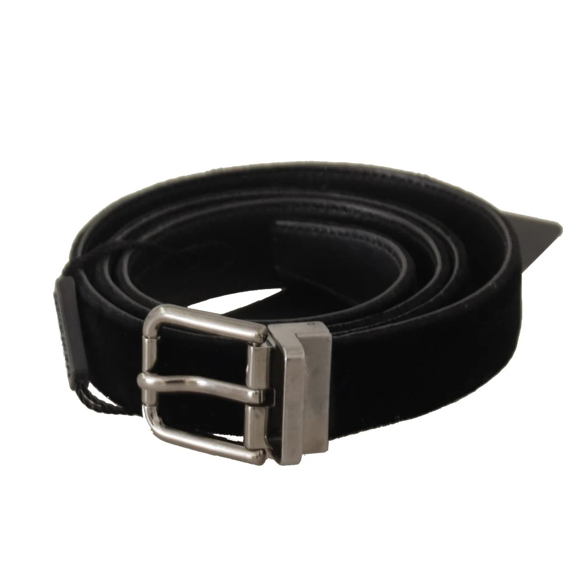 Dolce Gabbana Belt in Luxe Leather with Signature Metal Buckle &
