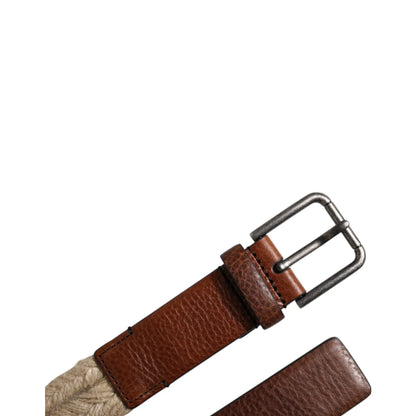 Dolce Gabbana Belt with Metal Buckle Adds Flair to Any Outfit &