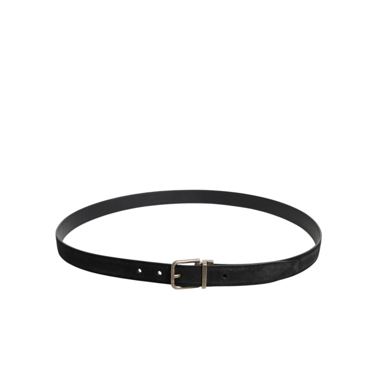 Dolce and Gabbana Belt with Metal Buckle Strap for Dress Power &