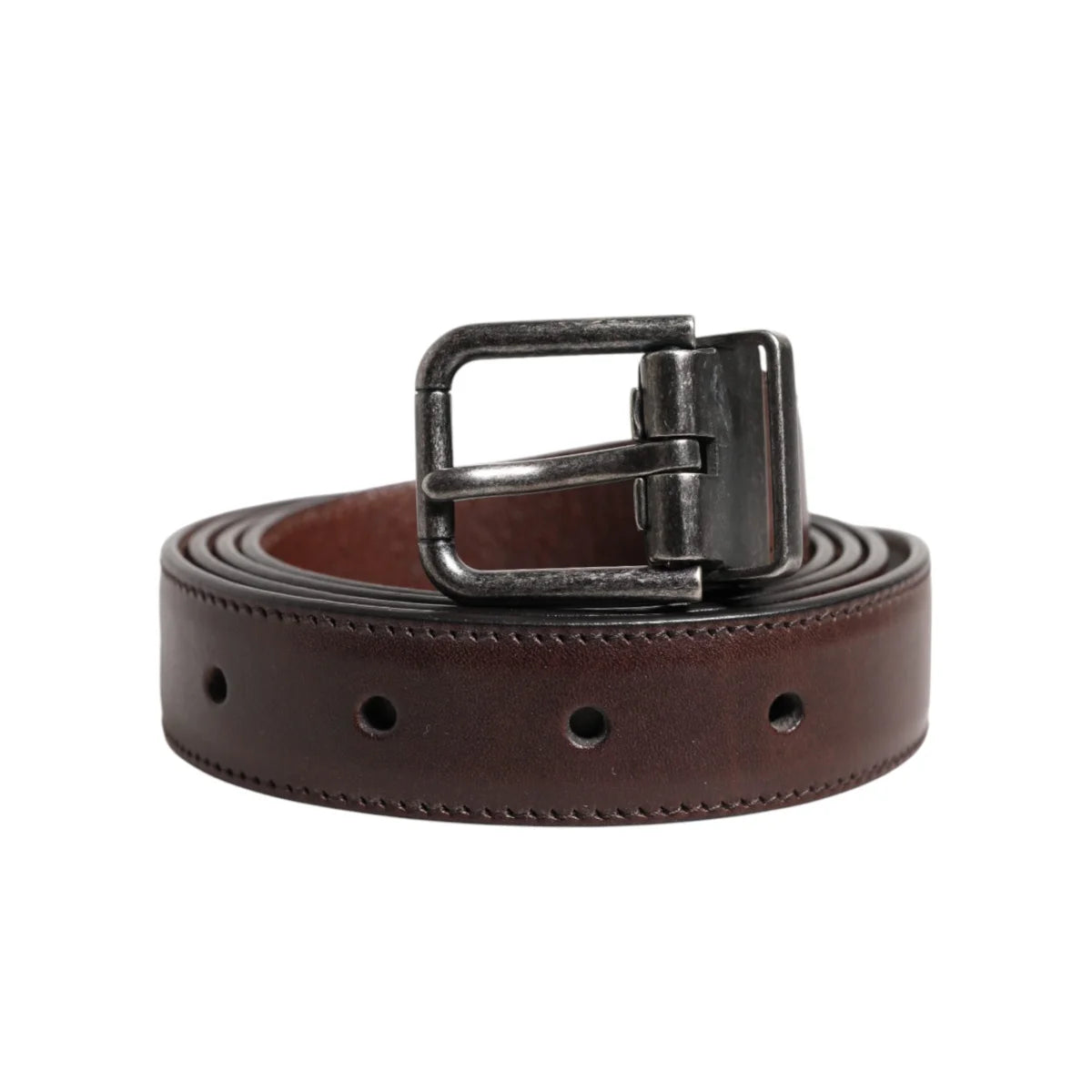 Dolce and Gabbana Belt with Striking Metal Buckle Closure &