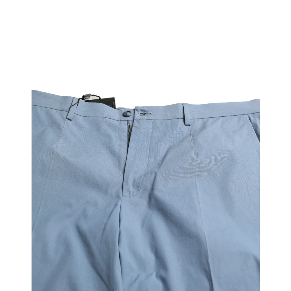 Dolce & Gabbana Bermuda Shorts Sky Blue Cotton Elegance