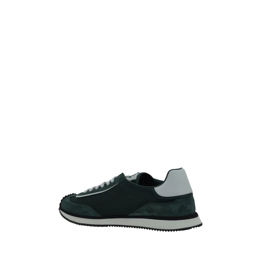 Dolce & Gabbana Bicolor Calf Leather Bos Taurus Athletic Sneakers