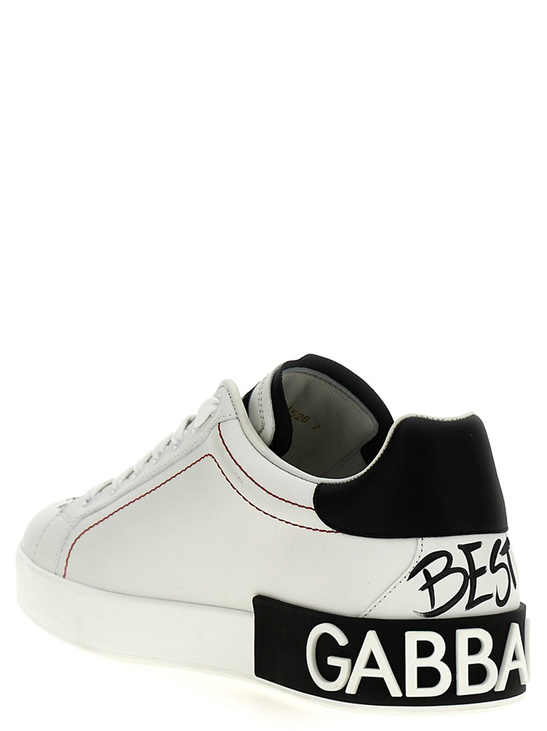 Dolce &amp; Gabbana Bicolor Calfskin Sneakers