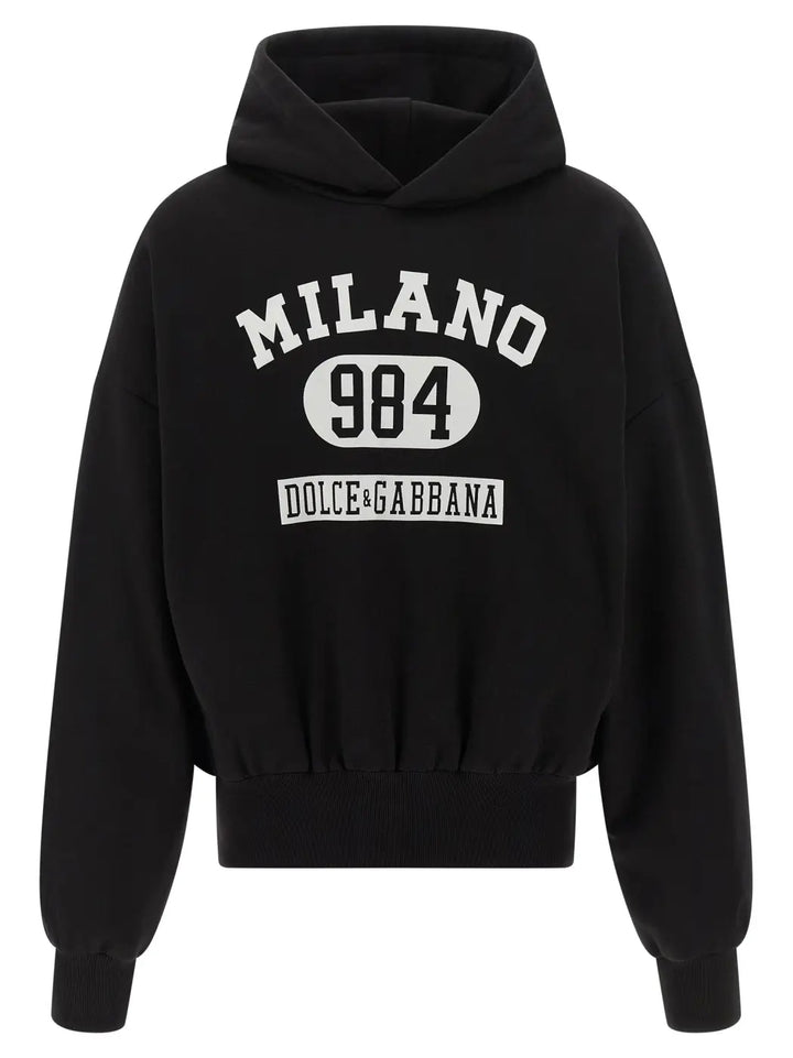 Dolce &amp; Gabbana Bicolor Cotton Sweatshirt