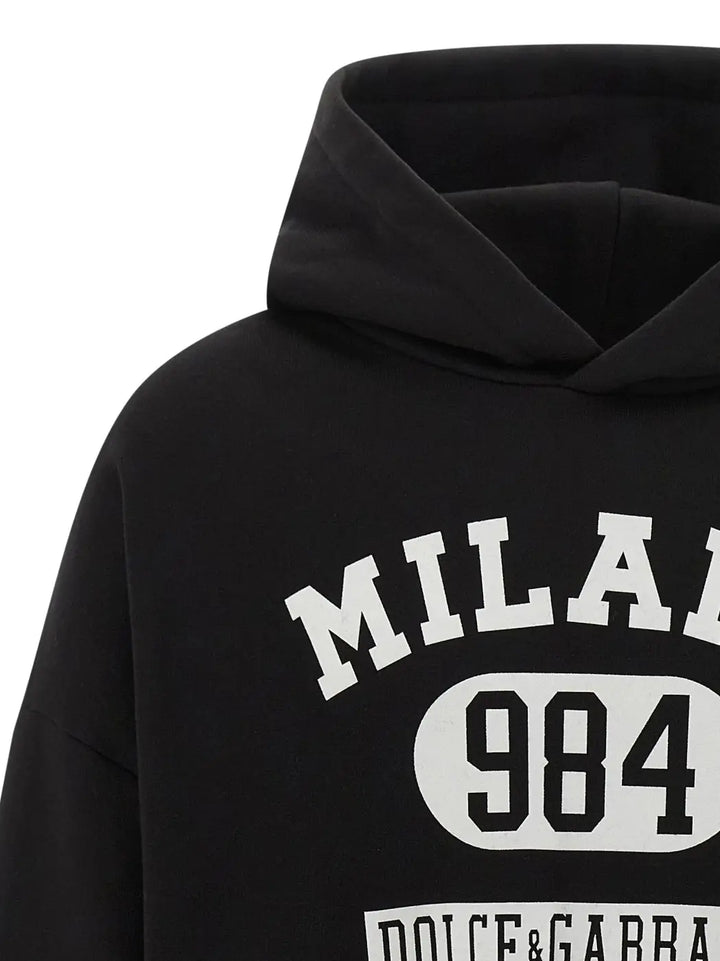 Dolce &amp; Gabbana Bicolor Cotton Sweatshirt
