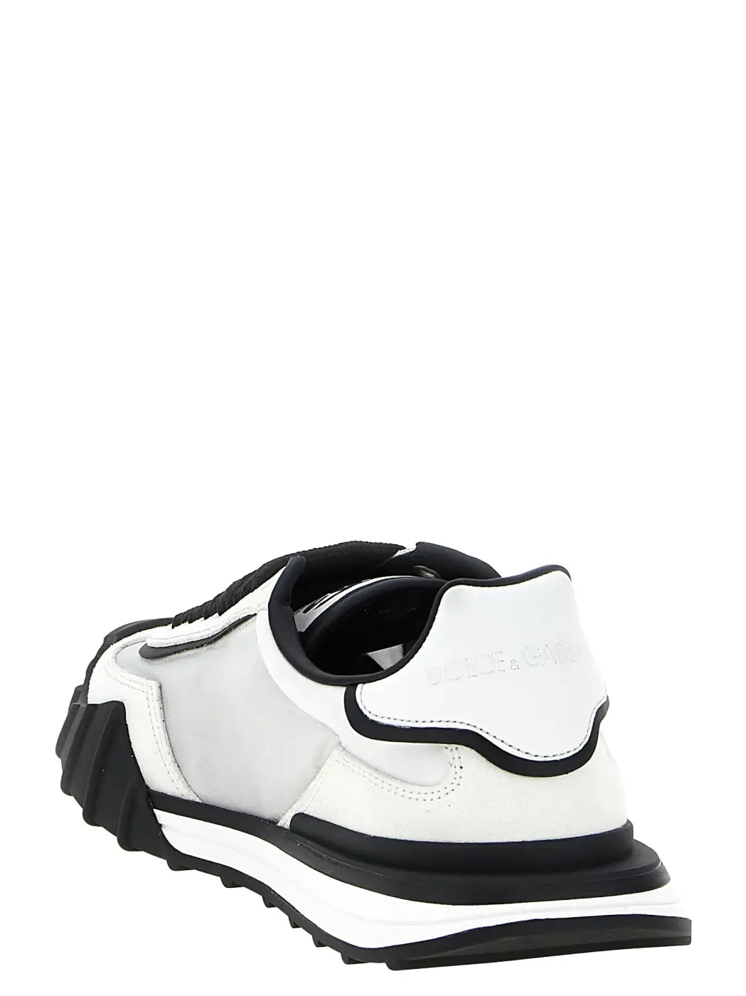 Dolce &amp; Gabbana Bicolor Polyamide Athletic Sneakers