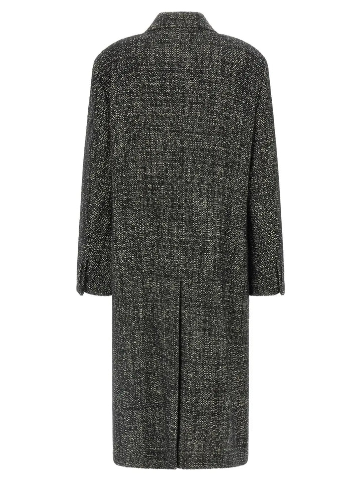 Dolce &amp; Gabbana Bicolor Polyamide Coat