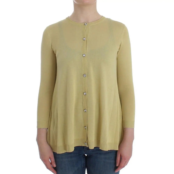 Dolce & Gabbana Bicolor Silk Cardigan