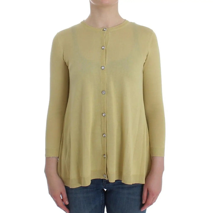Dolce &amp; Gabbana Bicolor Silk Cardigan