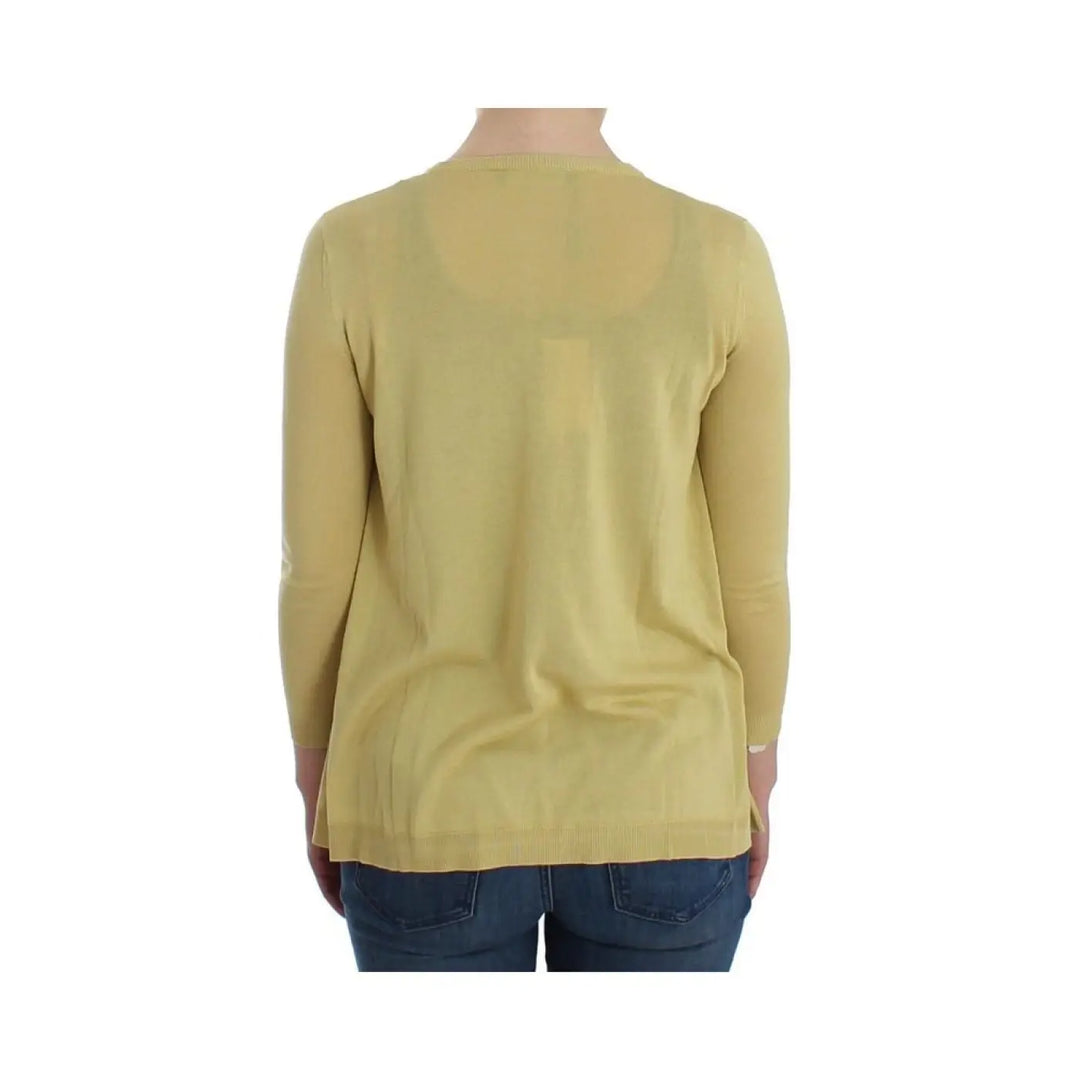 Dolce &amp; Gabbana Bicolor Silk Cardigan