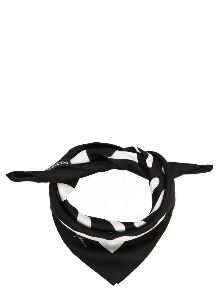 Dolce &amp; Gabbana Bicolor Silk Scarf