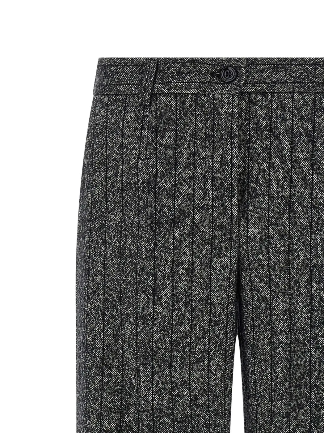 Dolce &amp; Gabbana Bicolor Virgin Wool Casual Pants