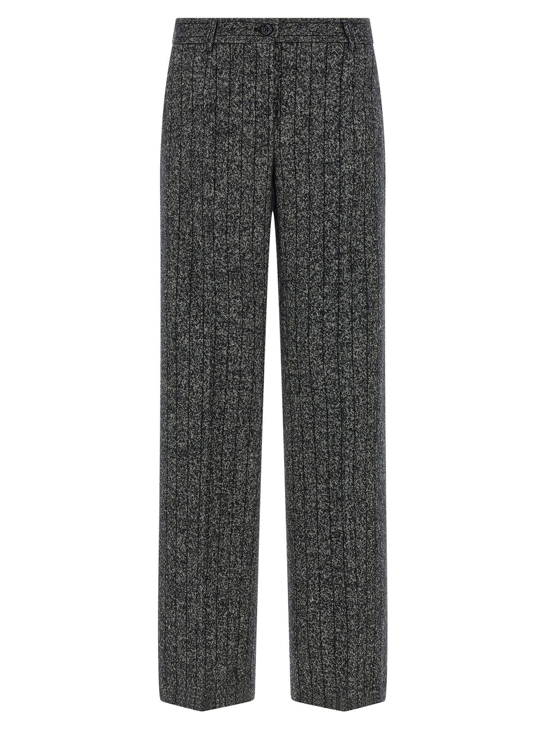 Dolce &amp; Gabbana Bicolor Virgin Wool Casual Pants