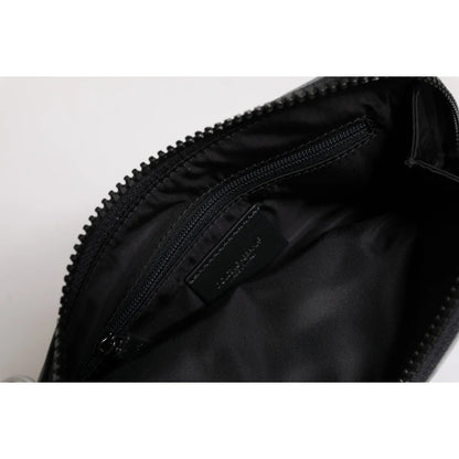 Dolce Gabbana Bigalvanic Pouch Bag Glamour in Lightweight Cotton &