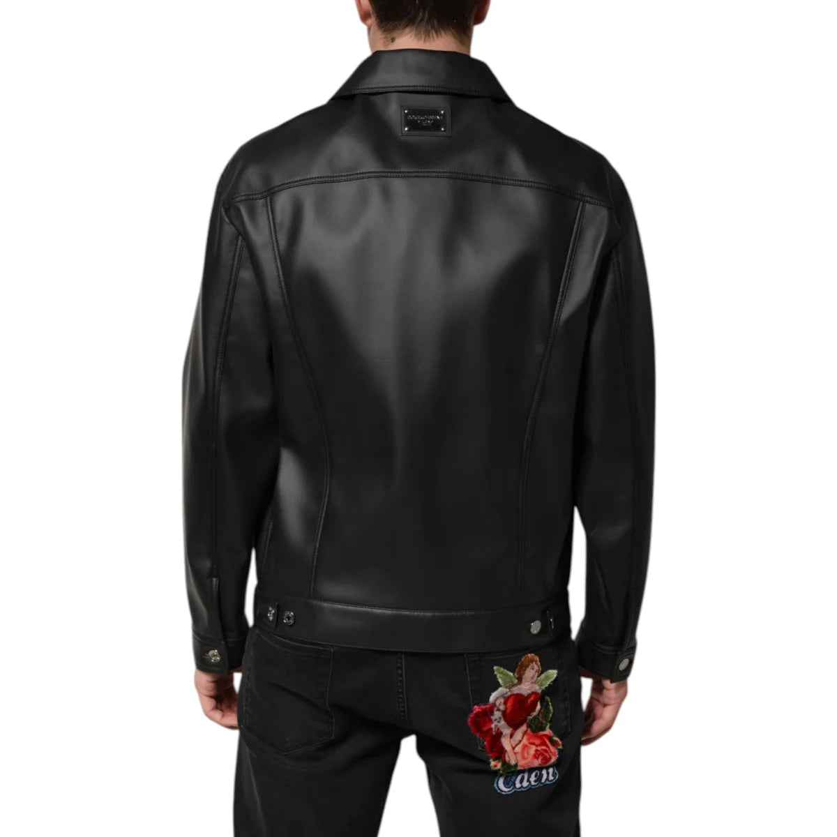 Dolce and Gabbana Biker Jacket Unleashed Authentic Luxury Style &