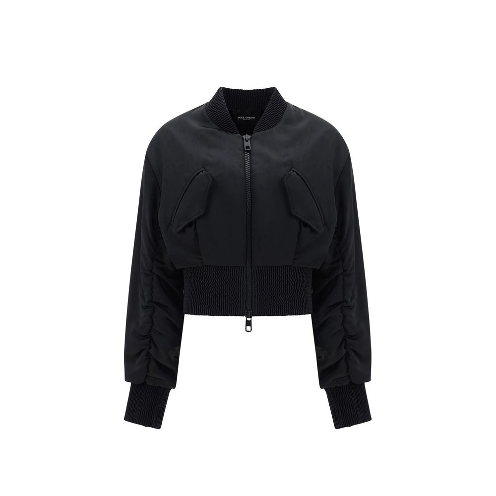 Dolce &amp; Gabbana Bomber Jackets - Black Acetate