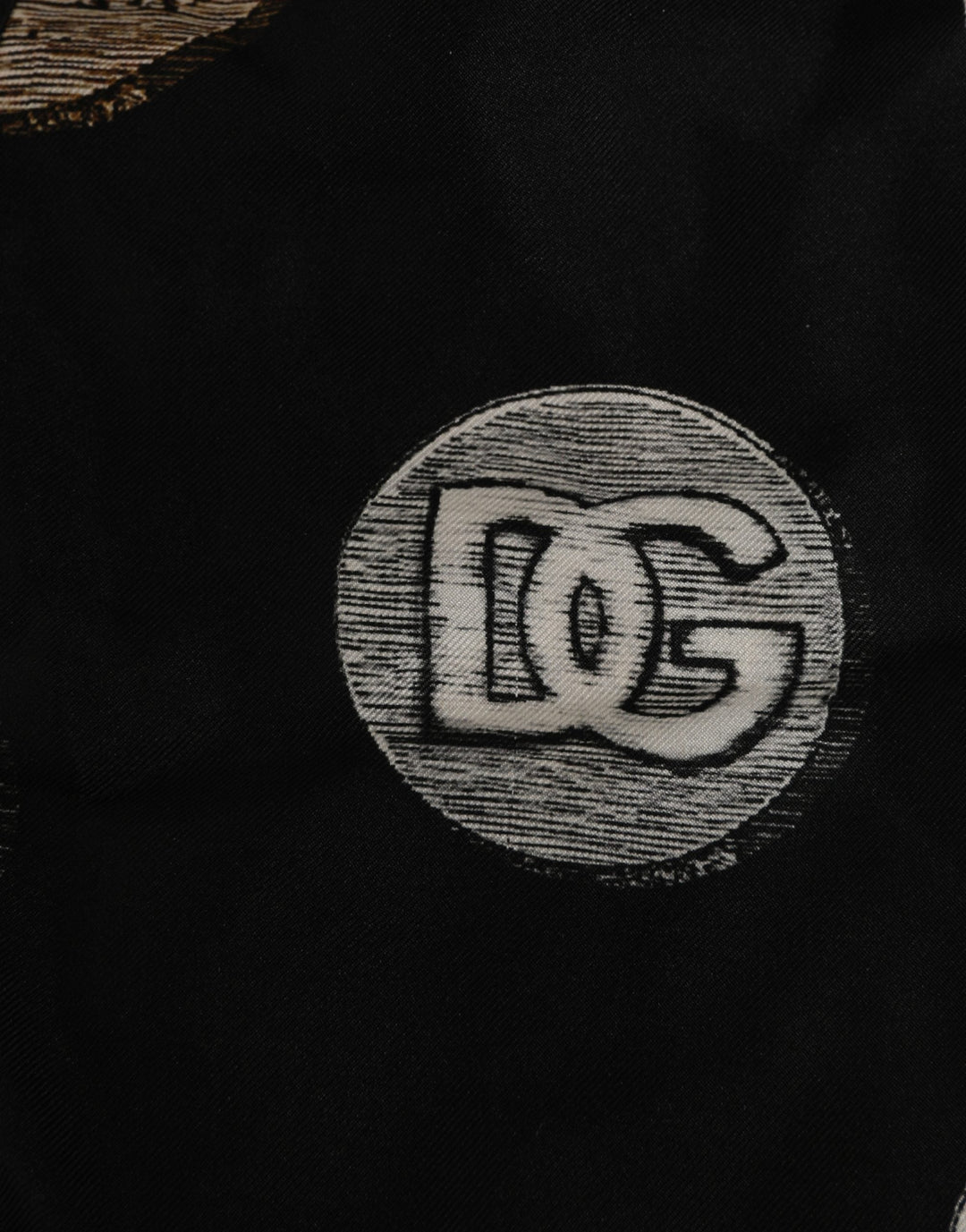 Dolce &amp; Gabbana Black Ancient Coin Print Boxer Shorts Underwear
