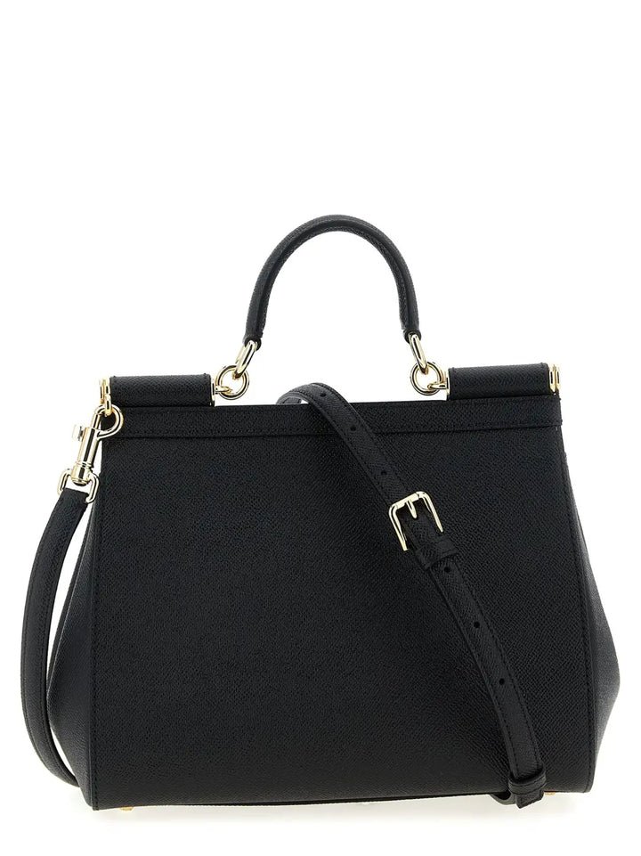 Dolce &amp; Gabbana Black Calfskin Handbag
