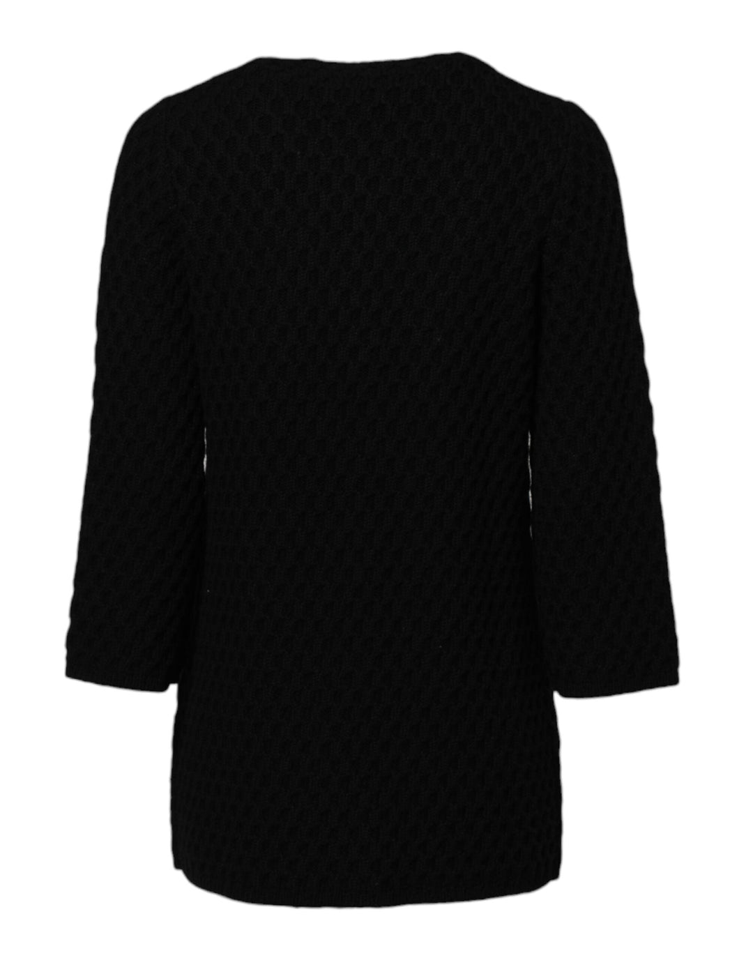 Dolce &amp; Gabbana Coats Jackets - Black Cashmere Quilted Embellished Jacket