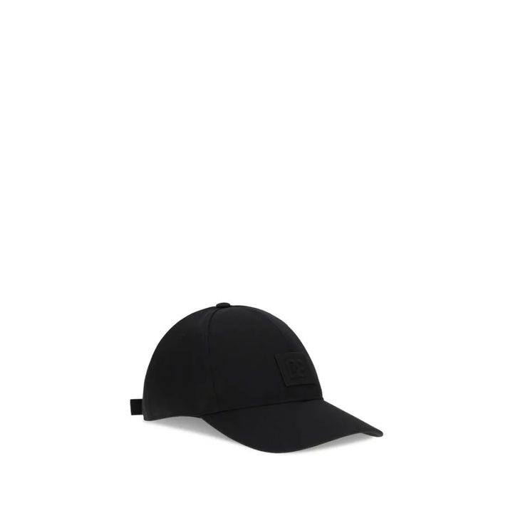 Dolce & Gabbana Black Cotton Cap (Baseball Hat)