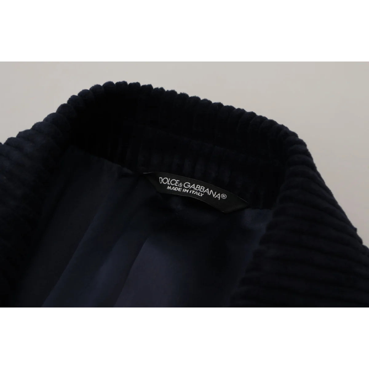 Dolce & Gabbana Black Cotton Cardigan Long Coat Men Jacket