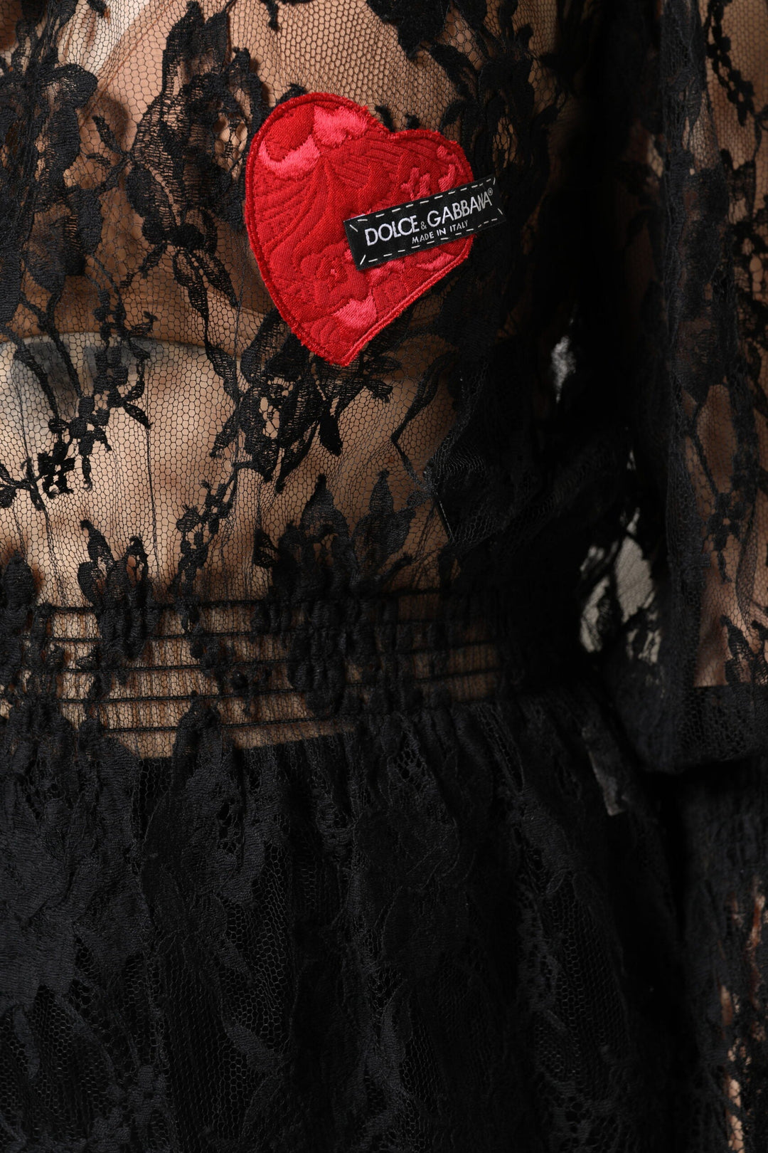 Dolce &amp; Gabbana Blouses - Women’s Black Cotton Floral Lace Women Blouse Top
