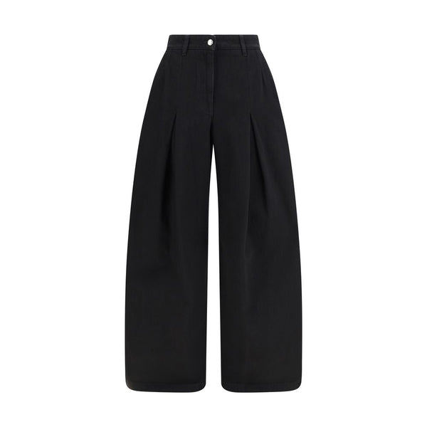 Dolce & Gabbana Black Cotton Jeans Denim