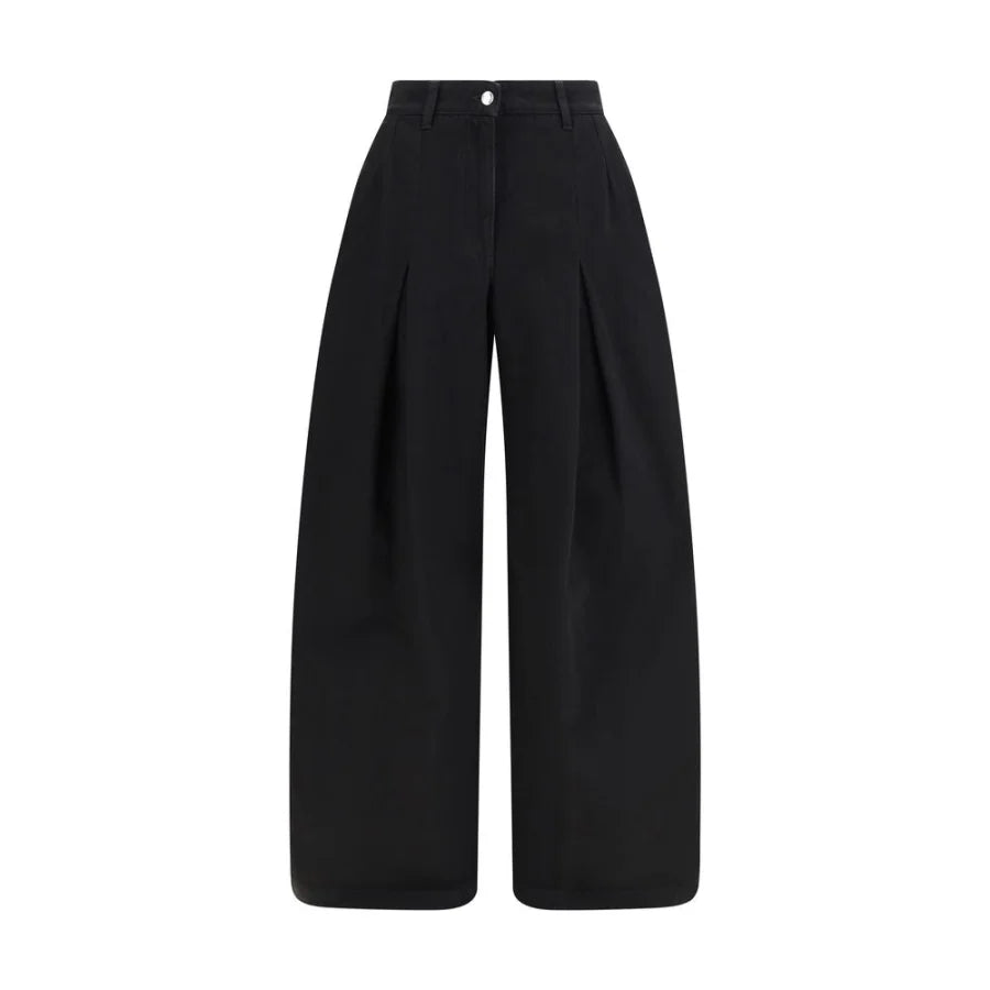 Dolce & Gabbana Black Cotton Jeans Denim