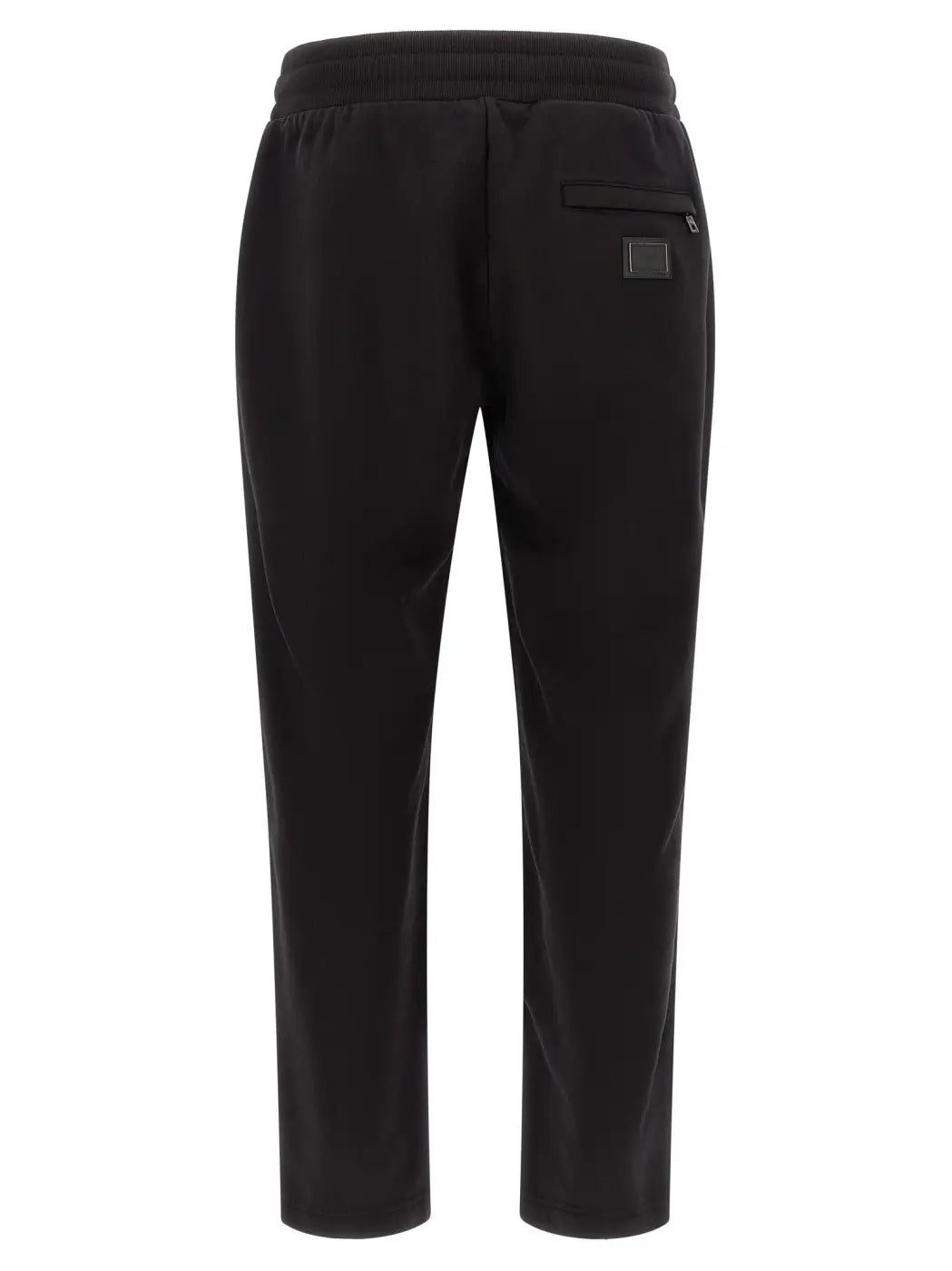 Dolce &amp; Gabbana Black Cotton Joggers (workout Pants)